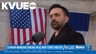 New York Mayor Mamdani delivers speech after inauguration