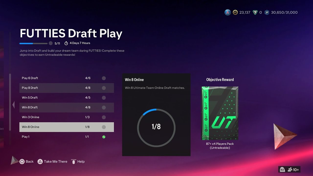 DRAFT PLAY OBJECTIVES GUIDE / EA FC 24