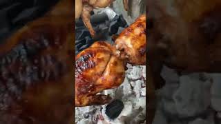 دجاج شوي على الفحم فلسطين