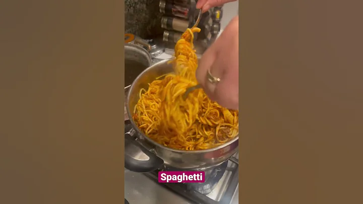 Spaghetti ! How do you cook it? Comment below . Fo...