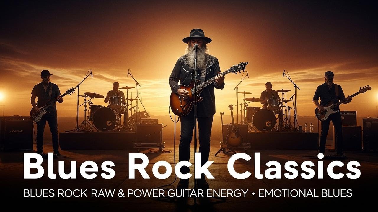 Deep Purple, AC DC, Jimi Hendrix, Led Zeppelin – Classic Rock Power & Blues Passion