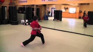 Sword Kata Side/Back View