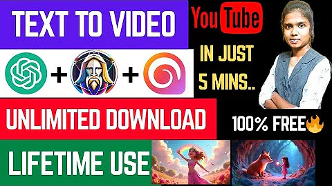 Create Videos from Text using AI | Tamil|Best AI Video Tools 2025#aivideo #money #workfromhome #free