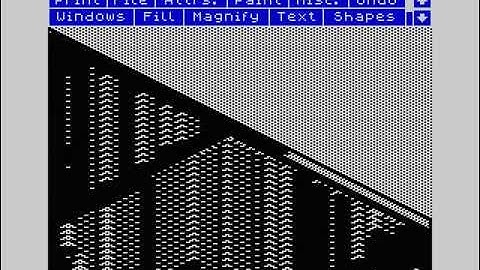 ZX Spectrum OCP Art Studio Fill Effect