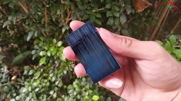 Deva.vn l Bật lửa Dupont Mini xanh xước DX10.