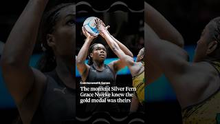 The moment Silver Fern Grace Nweke knew the gold medal was theirs | RNZ