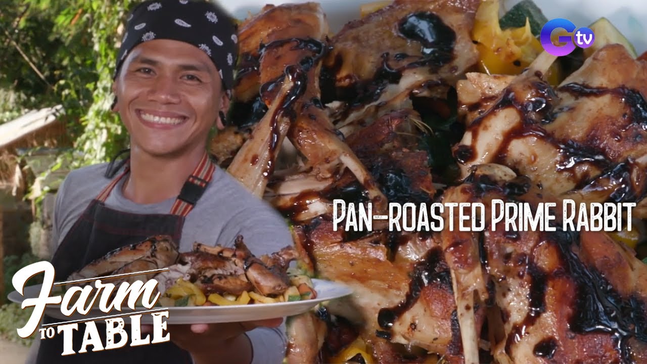 Farm To Table: Chef JR Royol cooks his Pan-roasted Prime Rabbit recipe