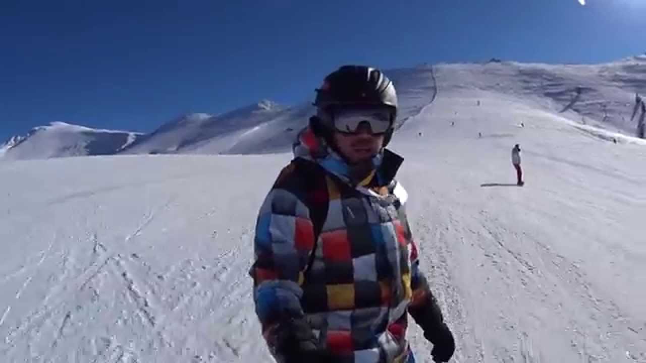 Uludağ Kuşaklıkaya pisti inişi.  - Sony Action Cam As100vr