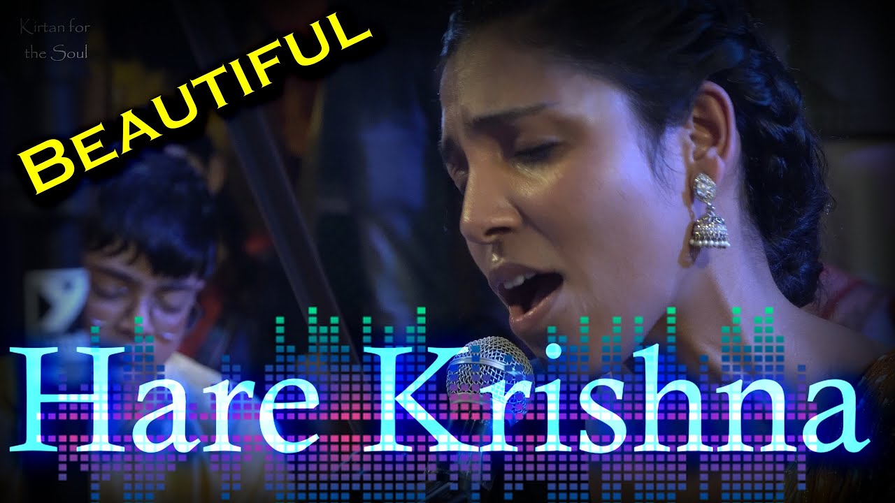 KIRTAN FOR THE SOUL হরে কৃষ্ণ ⚡ हरे कृष्णा Sayana Aarti ⚡Hare Krishna ...