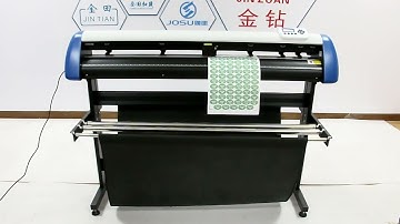 JINKA CCD vinyl cutter plotter SERVO AUTO CONTOUR CUTTING MACHINE GH1350 cutting plotter