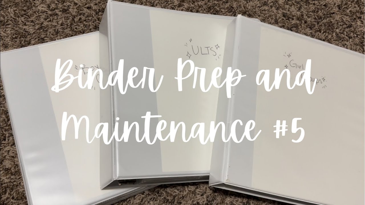Binder Prep and Maintenance #5 (Stray Kids, Itzy, and more)