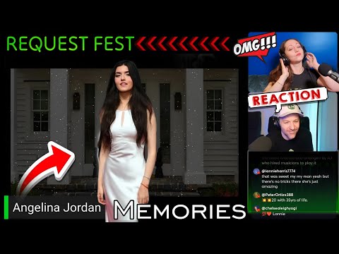 Angelina Jordan MEMORIES [REACTION] REQUEST FEST 47
