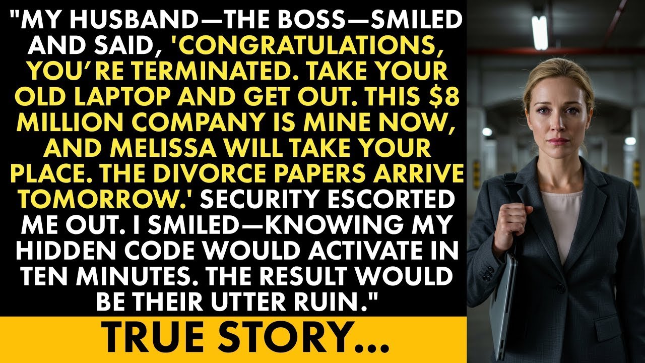 My CEO Husband Fired Me for His Mistress, But My Secret Code Destroyed His $8 Million Dollars Empire