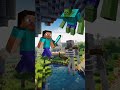 Steve Vs All Mobs☠️ #minecraft #shorts