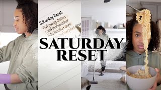 Saturday Reset…well almost! Clean. Plan. Cook. Organize. Mini Vlog