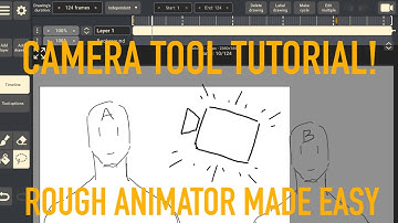How to use camera in Rough Animator