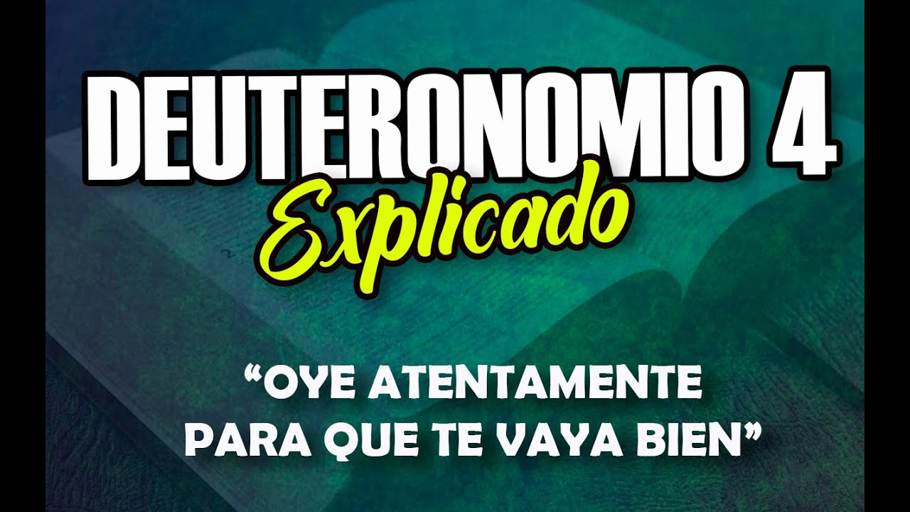 DEUTERONOMIO 4 - EXPLICADO | Reavivados por su Palabra || 19 DE JUNIO 2022