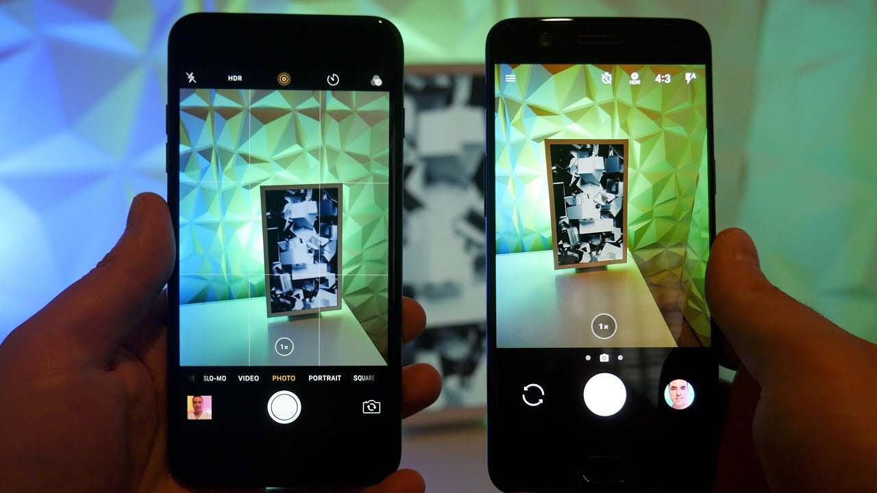 OnePlus 5 vs iPhone 7 Plus (Camera Test, Screen Comparison ...