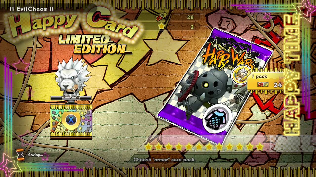 Happy Wars- Limited edition fail