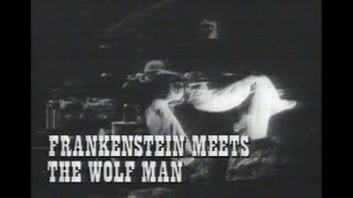 TMC Horror Marathon Promo for 'Frankenstein Meets The Wolf Man'