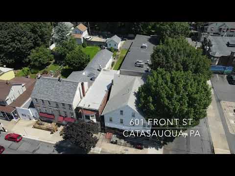 601 Front St, Catasauqua, PA home video tour