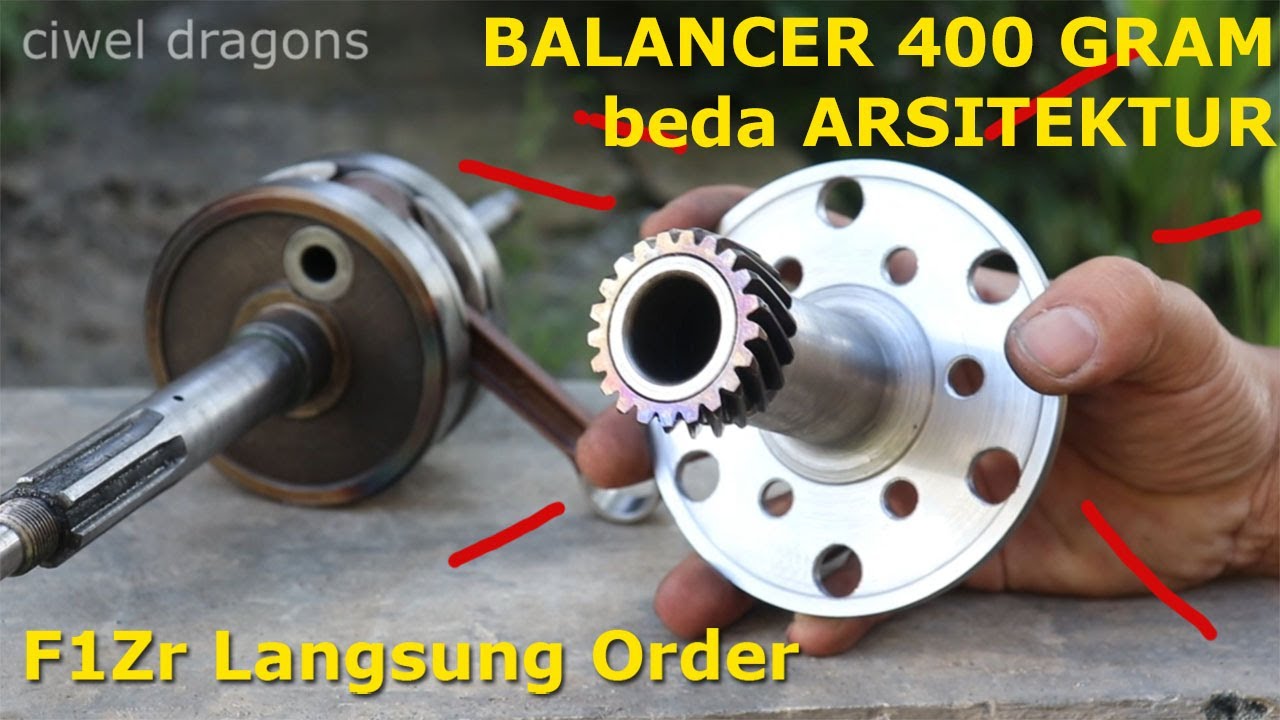 Beda Arsitektur Beda FUNGSI balancer 400 gram F1 Zr Spesial