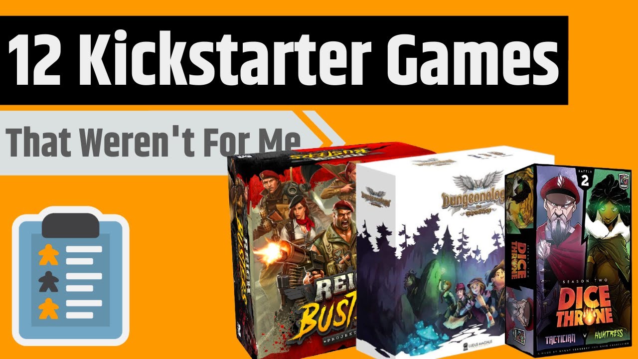 12 Big Box Kickstarter Games That Weren't For Me