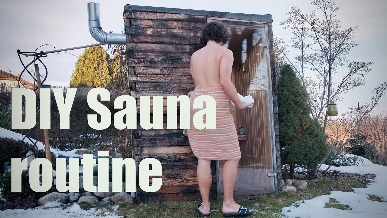 DIY Sauna routine YouTube