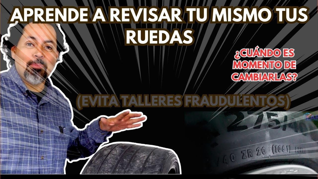 Si tienes auto esto te interesa. ¿Aún sirven tus ruedas?