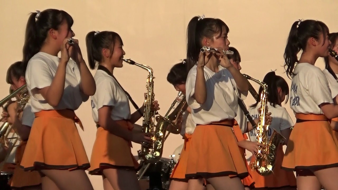 京都橘高等学校吹奏楽部　ロームミュージックフェスティバル2018　※手ぶれあり