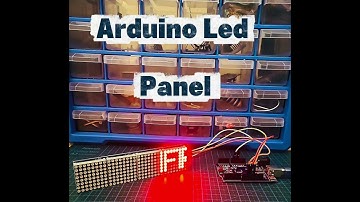 Arduino LED Panel Project 💡 | MAX7219 LED Matrix Display #arduino #arduinoproject #automobile #diy