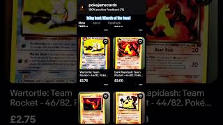 #pokemon #wizardsofthecoast #pokemoncards #ebay #vintage #megaevolution #trending #cards #teamrocket