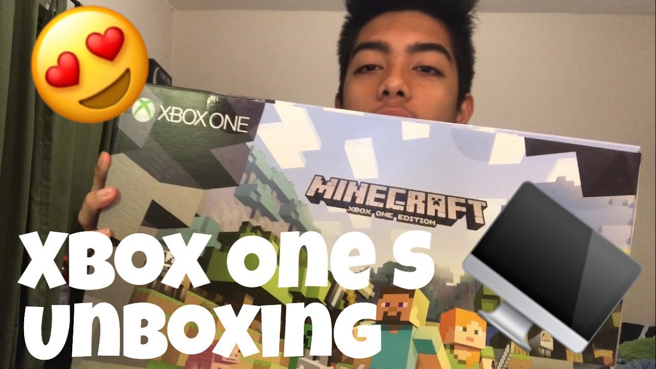 Xbox One S Minecraft Edition | Unboxing - YouTube