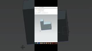 Some basic commands in Ug Nx | create a model using basic commands in nx #shorts