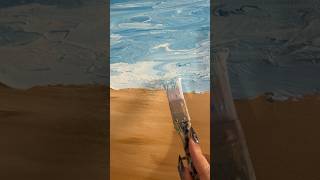 making my own beach #abstractart #acrylicpainting #swim #art #beachvibes #artist #colors #newvideo