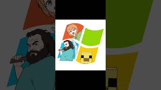 윈도우 속 마인크래프트