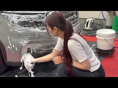【洗車ASMR】洗車好きのための20分。水音と泡だけの癒やし時間。スバル フォレスターX-BREAK