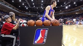 Jimmer Fredette Gets Hot at 2016 NBA DLeague ThreePoint Contest