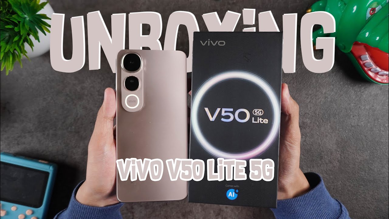 UPGRADE NYA MAKIN MENARIK !! | UNBOXING VIVO V50 LITE 5G Indonesia