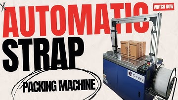 Fully automatic strapping machine | Sack Bundle Carton Box Packing machine