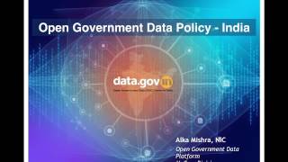 Open Government Data (OGD) Platform India an overview
