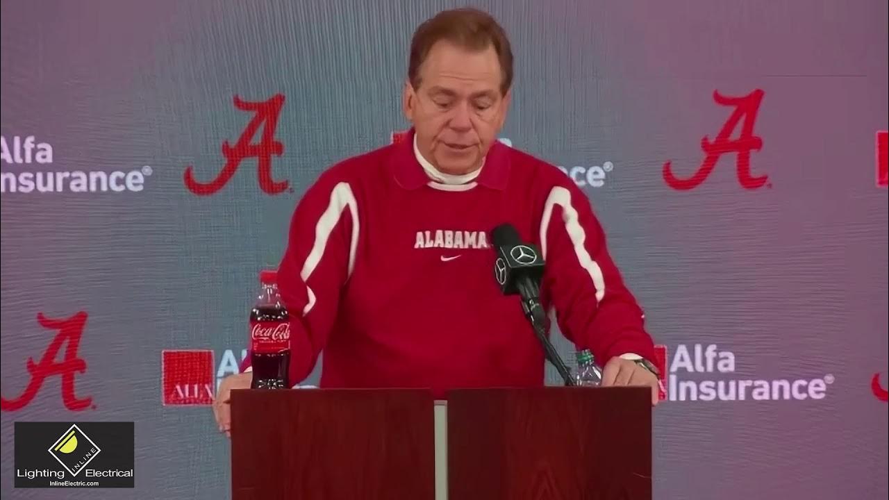 Nick Saban recaps 2024 signing class, Rose Bowl update