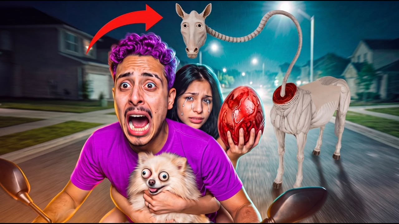 ROUBEI O OVO DO CREEPY HORSE E ELE VEIO ATRÁS DA GENTE! 😱
