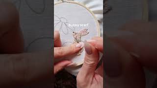 Easter bunny embroidery🐰 #embroidery #handembroidery #handmade #stitch #art #craft #tutorial #diy