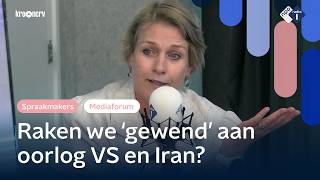 Oorlog VS en Iran 'niet te volgen': 'Trump heeft al 37 keer gezegd dat bestand er komt' | Mediaforum