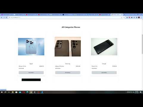 E-commerce PhoneShop  || ReactJS, Tailwind & DaisyUI