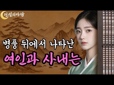[전설의야담 2화] 그날밤 여인에게 이끌려 병풍 뒤로 따라간 사내가 본 것은 #야담 #전설 #민담 #옛날이야기 #판타지 #로맨스
