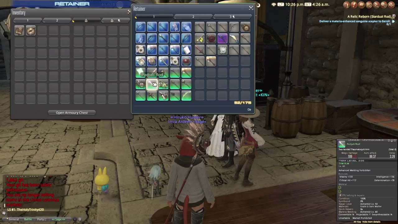 FFXIV A Relic Reborn (Stardust Rod) YouTube