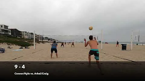 Beach Volleyball - 6/24/2020 - Game 1 - Connor/Kyl...