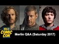 Wcc 2017  merlin panel with rupert young tom hopper  alexander vlahos saturday